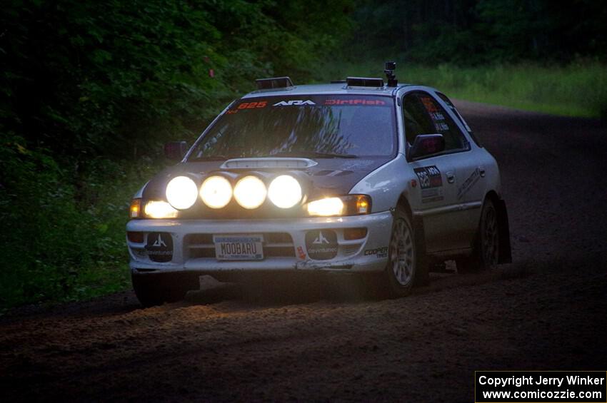 Aidan Hicks / John Hicks Subaru Impreza Wagon on SS8, Refuge II.