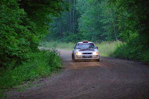 Richard Donovan / Greg Donovan Subaru Impreza on SS8, Refuge II.