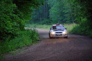 Richard Donovan / Greg Donovan Subaru Impreza on SS8, Refuge II.