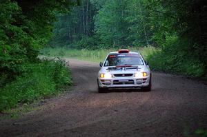 Richard Donovan / Greg Donovan Subaru Impreza on SS8, Refuge II.