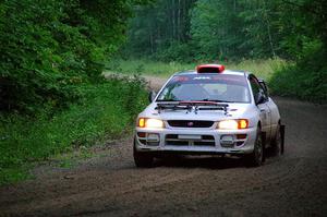 Richard Donovan / Greg Donovan Subaru Impreza on SS8, Refuge II.