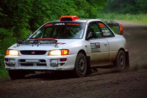 Richard Donovan / Greg Donovan Subaru Impreza on SS8, Refuge II.