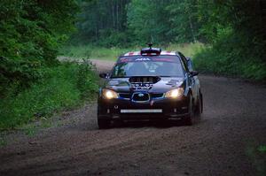 Matt James / Jackie James Subaru Impreza on SS8, Refuge II.