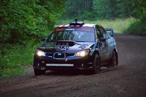 Matt James / Jackie James Subaru Impreza on SS8, Refuge II.