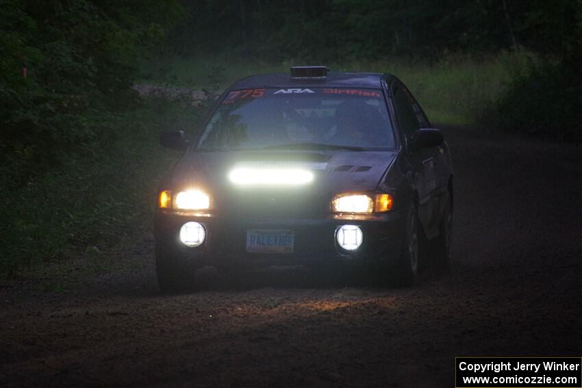 Kristian Rue / Mark Rue Subaru Impreza 2.5RS on SS8, Refuge II.