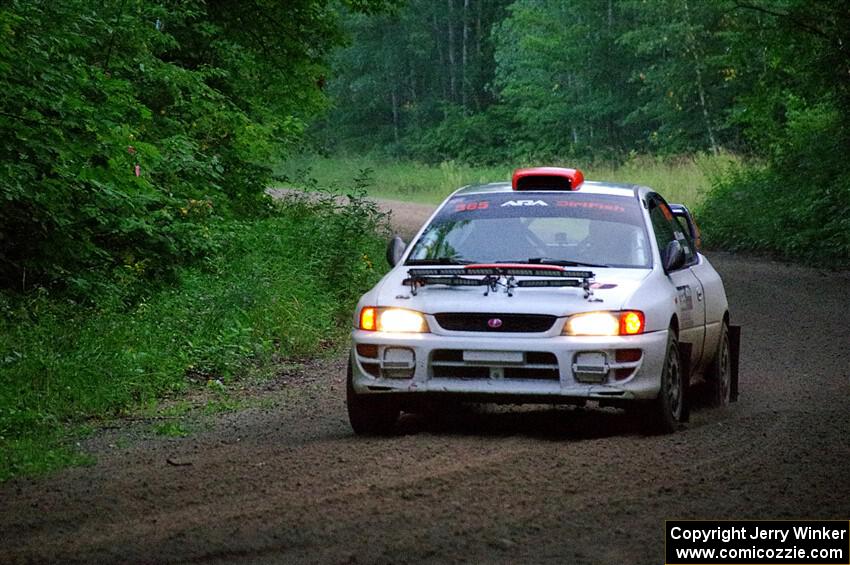 Richard Donovan / Greg Donovan Subaru Impreza on SS8, Refuge II.