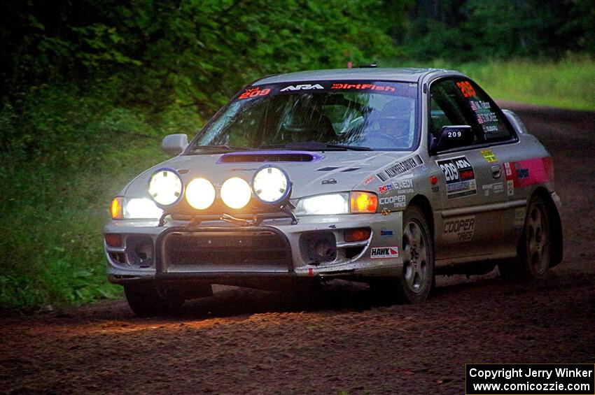 Madelyn Tabor / Sophia McKee Subaru Impreza 2.5RS on SS8, Refuge II.