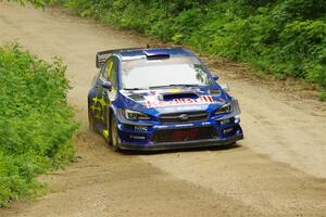 Brandon Semenuk / Keaton Williams Subaru WRX STi on SS9, Height o' Land I.