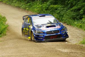 Brandon Semenuk / Keaton Williams Subaru WRX STi on SS9, Height o' Land I.