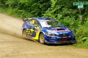 Brandon Semenuk / Keaton Williams Subaru WRX STi on SS9, Height o' Land I.