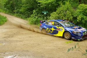 Brandon Semenuk / Keaton Williams Subaru WRX STi on SS9, Height o' Land I.