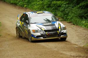 Klim Fedoff / Oscar Romero Mitsubishi Lancer Evo IX on SS9, Height o' Land I.