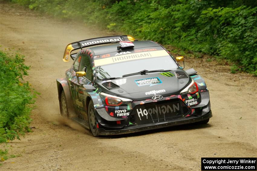 Ken Block / Alex Gelsomino Hyundai i20 WRC on SS9, Height o' Land I.