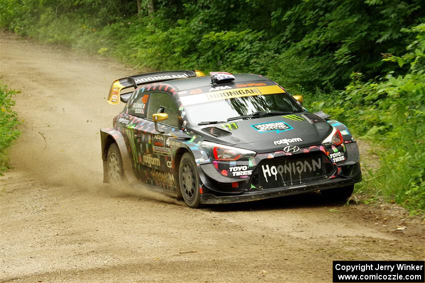 Ken Block / Alex Gelsomino Hyundai i20 WRC on SS9, Height o' Land I.