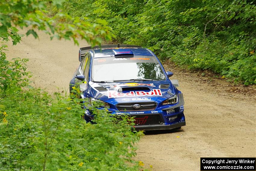 Brandon Semenuk / Keaton Williams Subaru WRX STi on SS9, Height o' Land I.