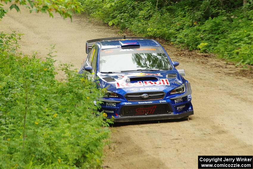 Brandon Semenuk / Keaton Williams Subaru WRX STi on SS9, Height o' Land I.