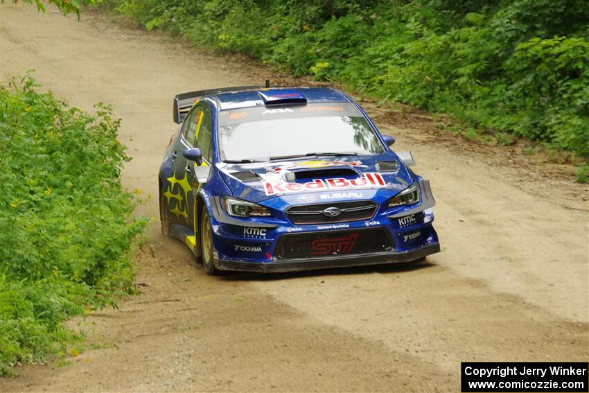 Brandon Semenuk / Keaton Williams Subaru WRX STi on SS9, Height o' Land I.