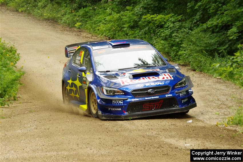 Brandon Semenuk / Keaton Williams Subaru WRX STi on SS9, Height o' Land I.