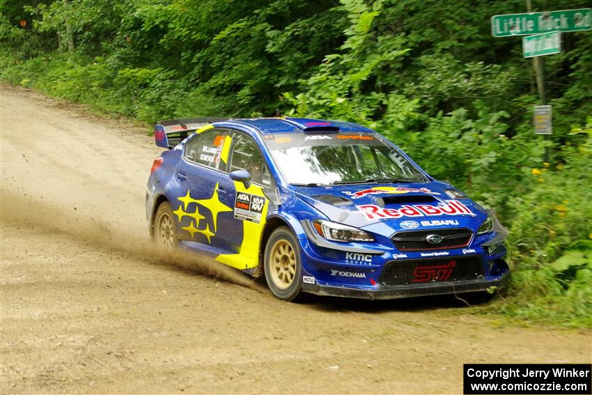 Brandon Semenuk / Keaton Williams Subaru WRX STi on SS9, Height o' Land I.