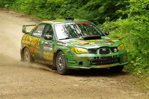 Dave Carapetyan / John Hall Subaru WRX STi on SS9, Height o' Land I.