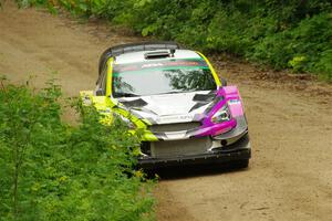 Patrick Gruszka / Florian Barral Mitsubishi Mirage RS on SS9, Height o' Land I.