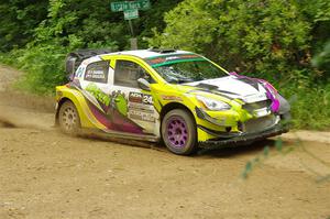 Patrick Gruszka / Florian Barral Mitsubishi Mirage RS on SS9, Height o' Land I.