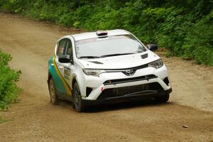 Alejandro Perusina / Andres Bautista Toyota RAV4 on SS9, Height o' Land I.