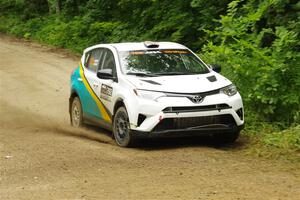 Alejandro Perusina / Andres Bautista Toyota RAV4 on SS9, Height o' Land I.