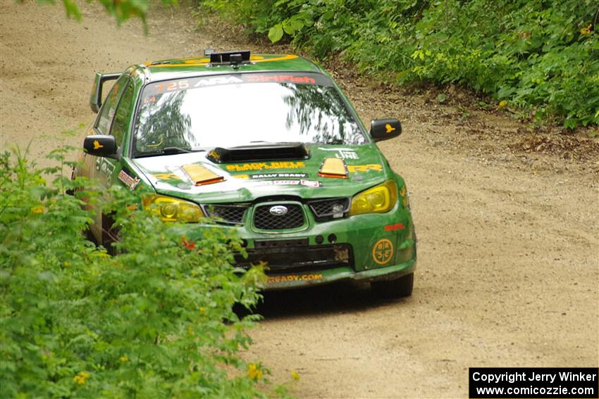 Dave Carapetyan / John Hall Subaru WRX STi on SS9, Height o' Land I.