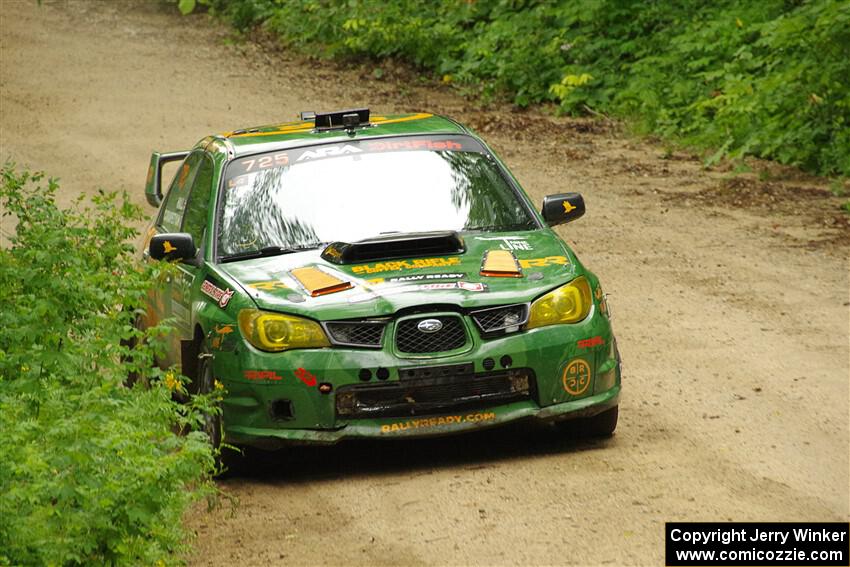 Dave Carapetyan / John Hall Subaru WRX STi on SS9, Height o' Land I.