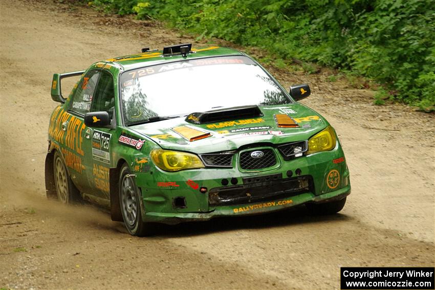 Dave Carapetyan / John Hall Subaru WRX STi on SS9, Height o' Land I.