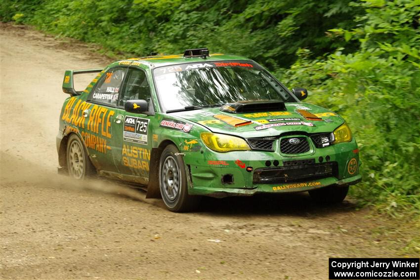 Dave Carapetyan / John Hall Subaru WRX STi on SS9, Height o' Land I.