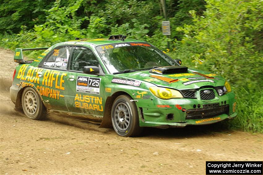 Dave Carapetyan / John Hall Subaru WRX STi on SS9, Height o' Land I.