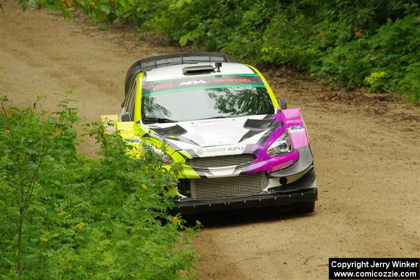 Patrick Gruszka / Florian Barral Mitsubishi Mirage RS on SS9, Height o' Land I.