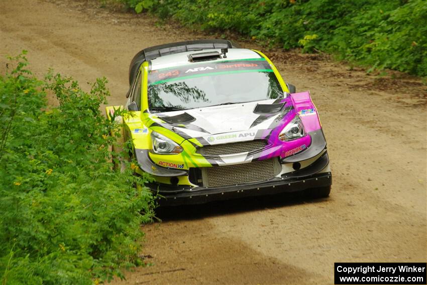 Patrick Gruszka / Florian Barral Mitsubishi Mirage RS on SS9, Height o' Land I.