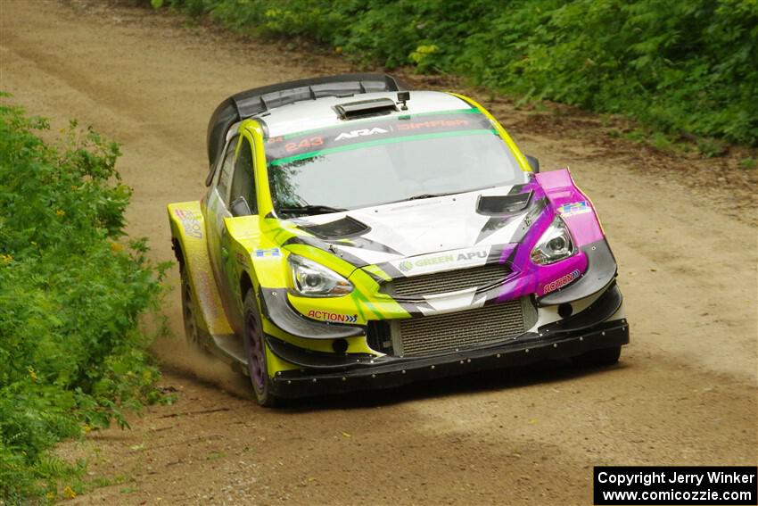 Patrick Gruszka / Florian Barral Mitsubishi Mirage RS on SS9, Height o' Land I.