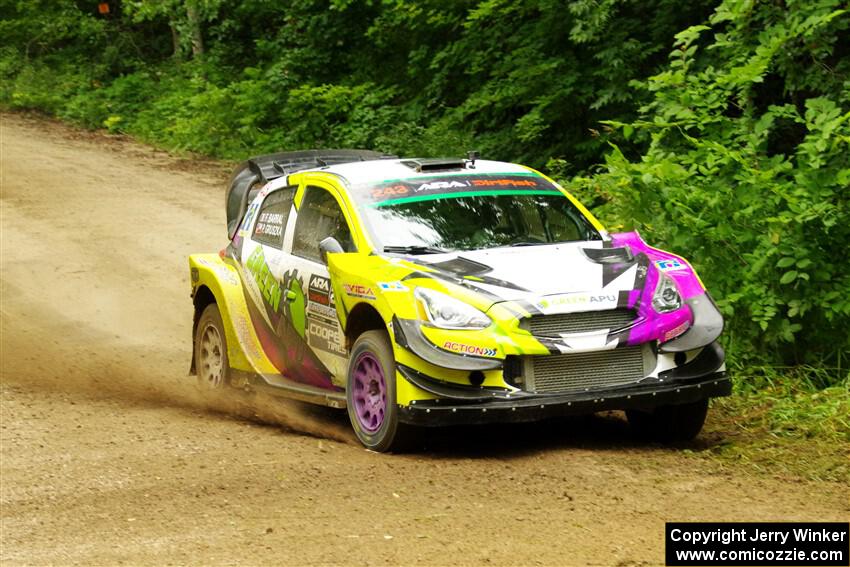 Patrick Gruszka / Florian Barral Mitsubishi Mirage RS on SS9, Height o' Land I.