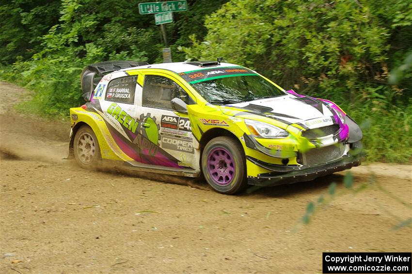 Patrick Gruszka / Florian Barral Mitsubishi Mirage RS on SS9, Height o' Land I.