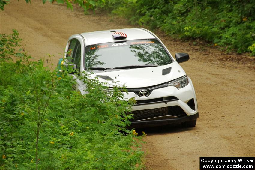 Alejandro Perusina / Andres Bautista Toyota RAV4 on SS9, Height o' Land I.