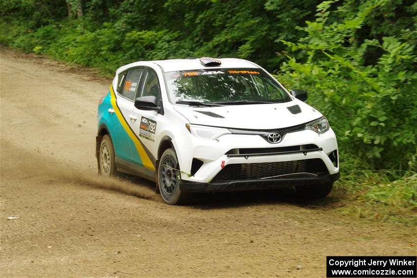 Alejandro Perusina / Andres Bautista Toyota RAV4 on SS9, Height o' Land I.