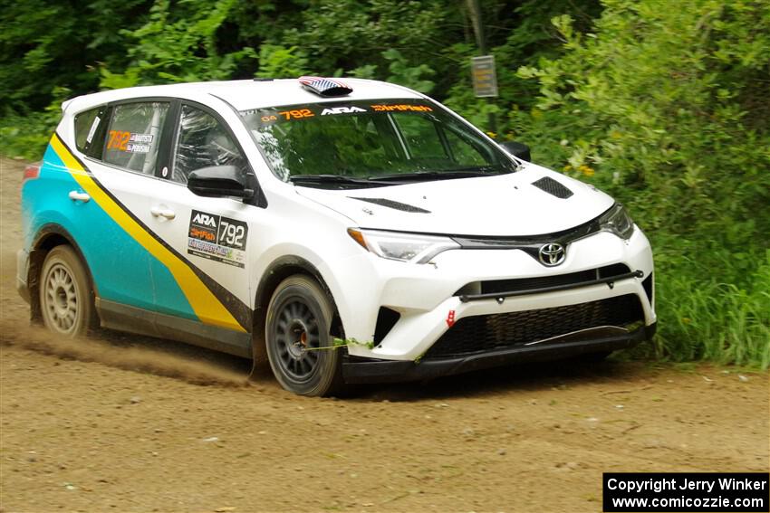 Alejandro Perusina / Andres Bautista Toyota RAV4 on SS9, Height o' Land I.