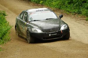 Michael Hooper / Claudia Barbera-Pullen Lexus IS350 on SS9, Height o' Land I.