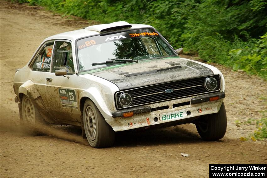 Seamus Burke / Martin Brady Ford Escort Mk II on SS9, Height o' Land I.