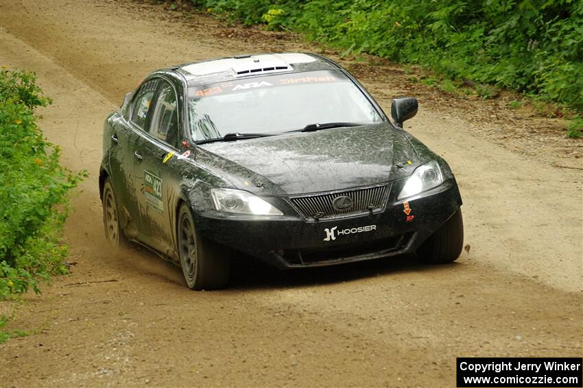 Michael Hooper / Claudia Barbera-Pullen Lexus IS350 on SS9, Height o' Land I.