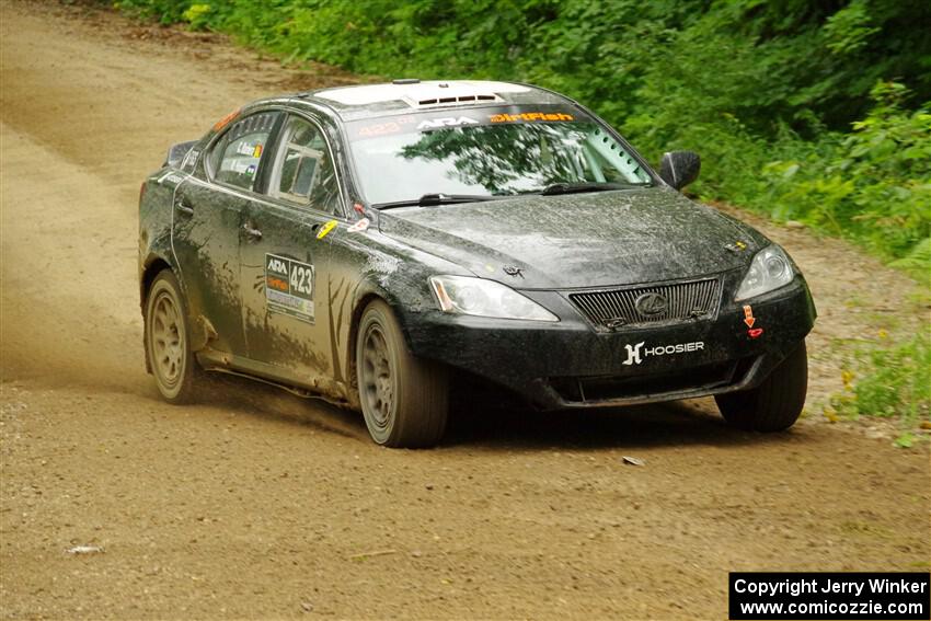 Michael Hooper / Claudia Barbera-Pullen Lexus IS350 on SS9, Height o' Land I.