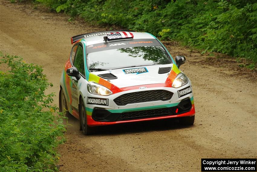 Lucy Block / Michelle Miller Ford Fiesta Rally3 on SS9, Height o' Land I.