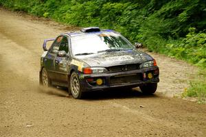 Jacob Despain / Michael Despain Subaru Impreza 2.5RS on SS9, Height o' Land I.