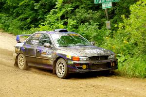 Jacob Despain / Michael Despain Subaru Impreza 2.5RS on SS9, Height o' Land I.