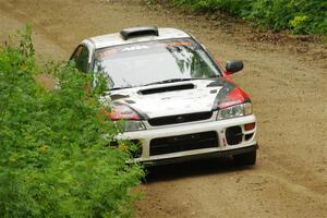 Chris Barribeau / Alex Ferencz Subaru Impreza RS on SS9, Height o' Land I.