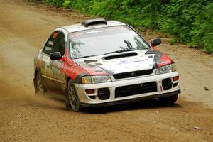 Chris Barribeau / Alex Ferencz Subaru Impreza RS on SS9, Height o' Land I.